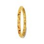 Vivid Petals Gold Bangles