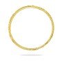 Vivid Petals Gold Bangles