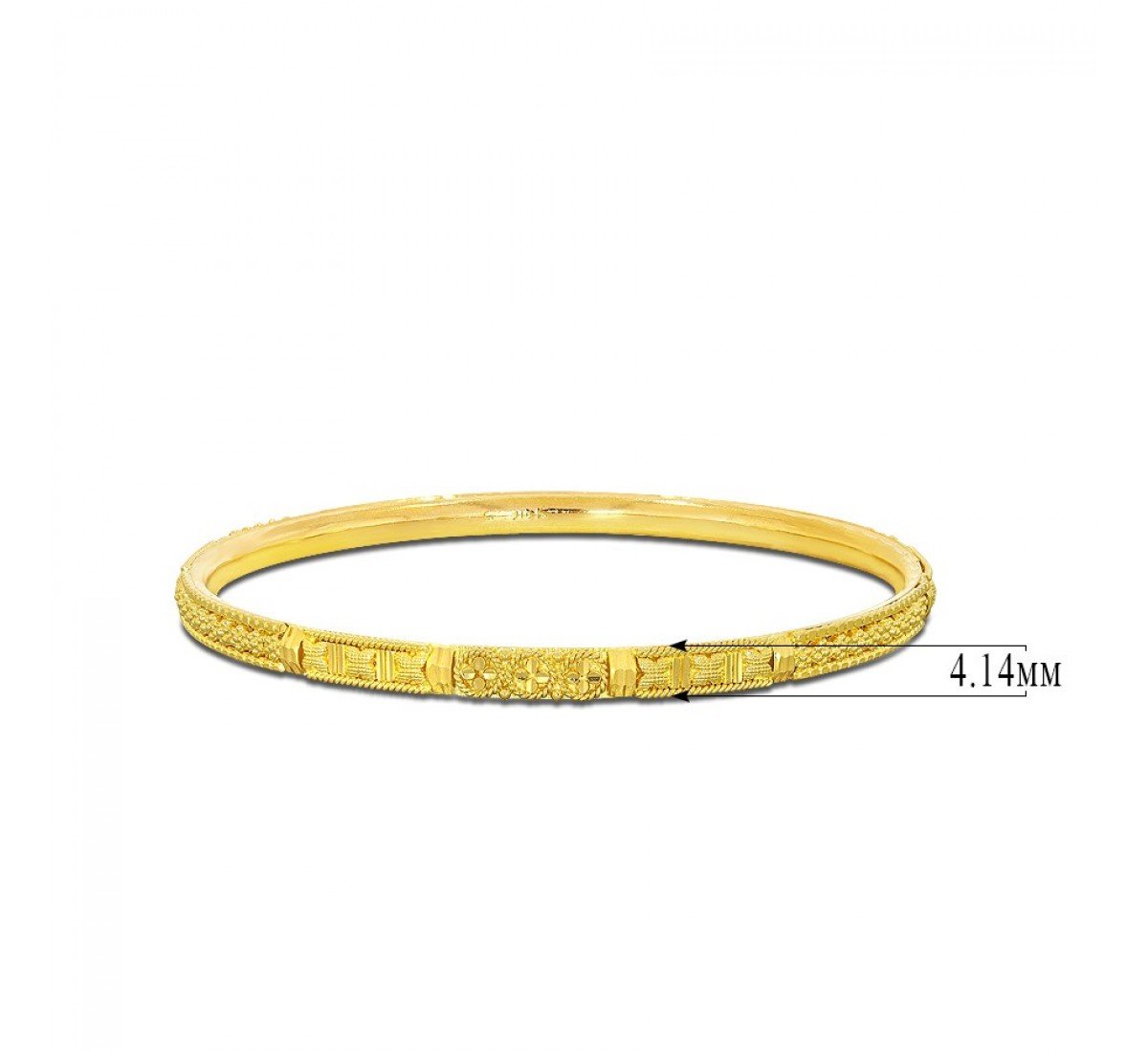 Rohini Adelisa Gold Bangles