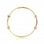 Vortex Artistic Gold Bangles