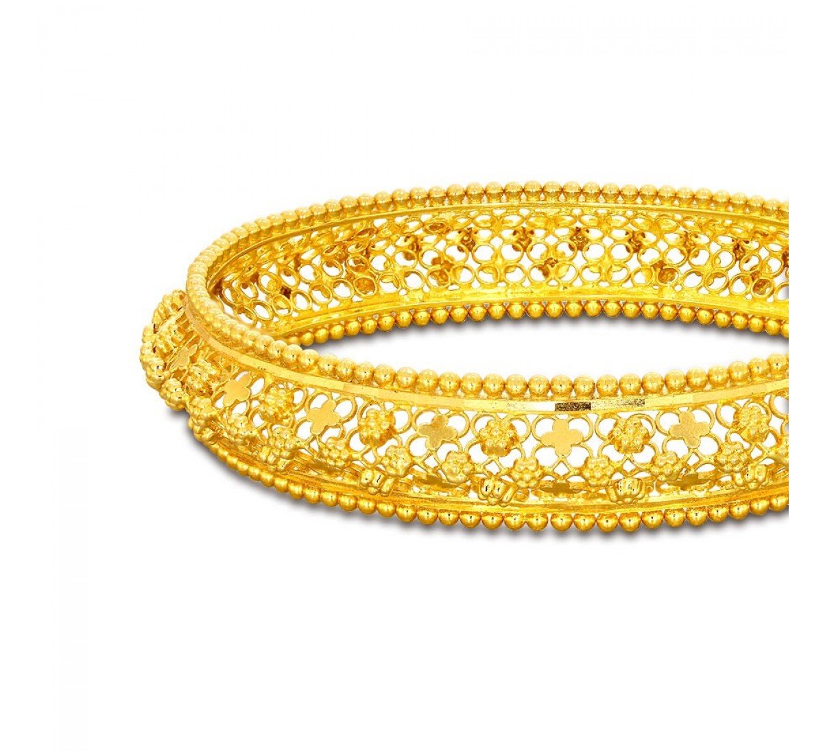 Parnika Gold Bangles