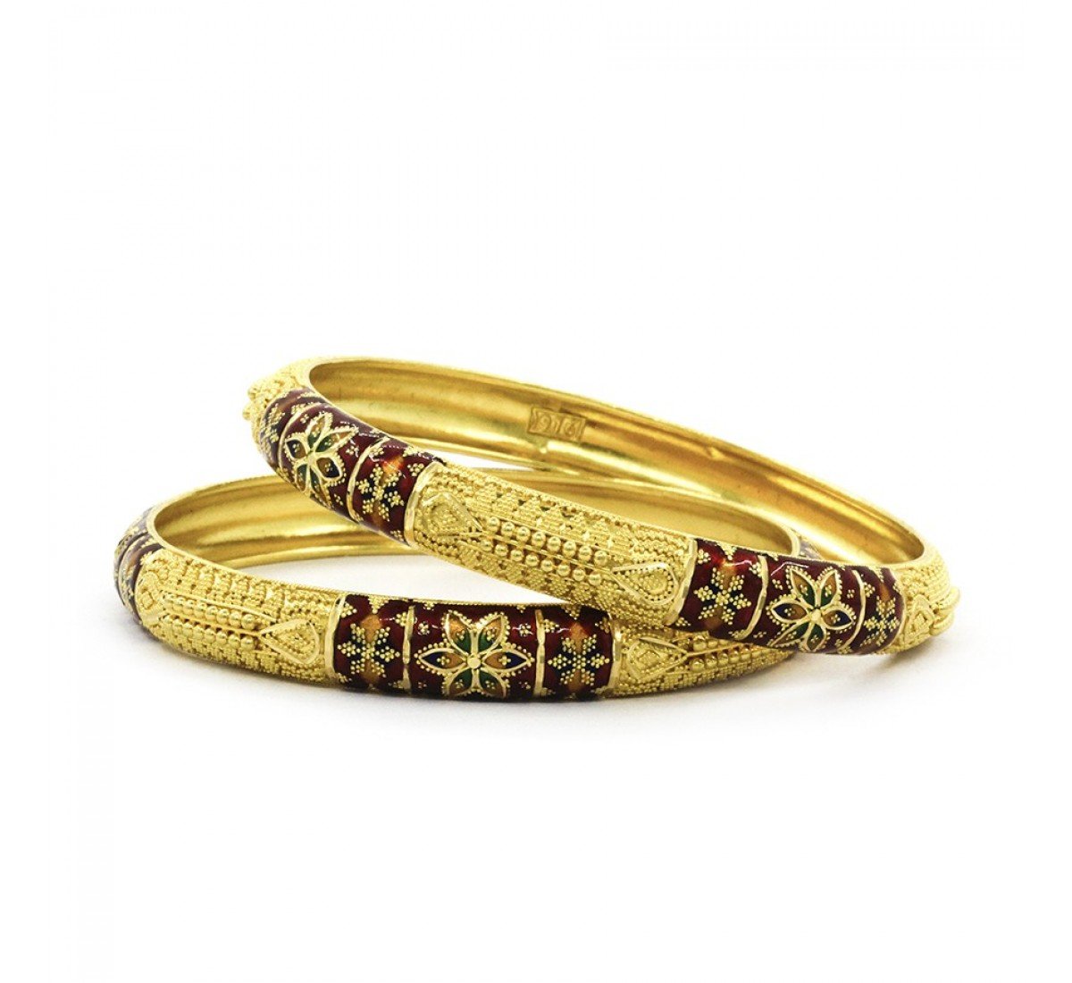 Amorous Alene Gold Bangles