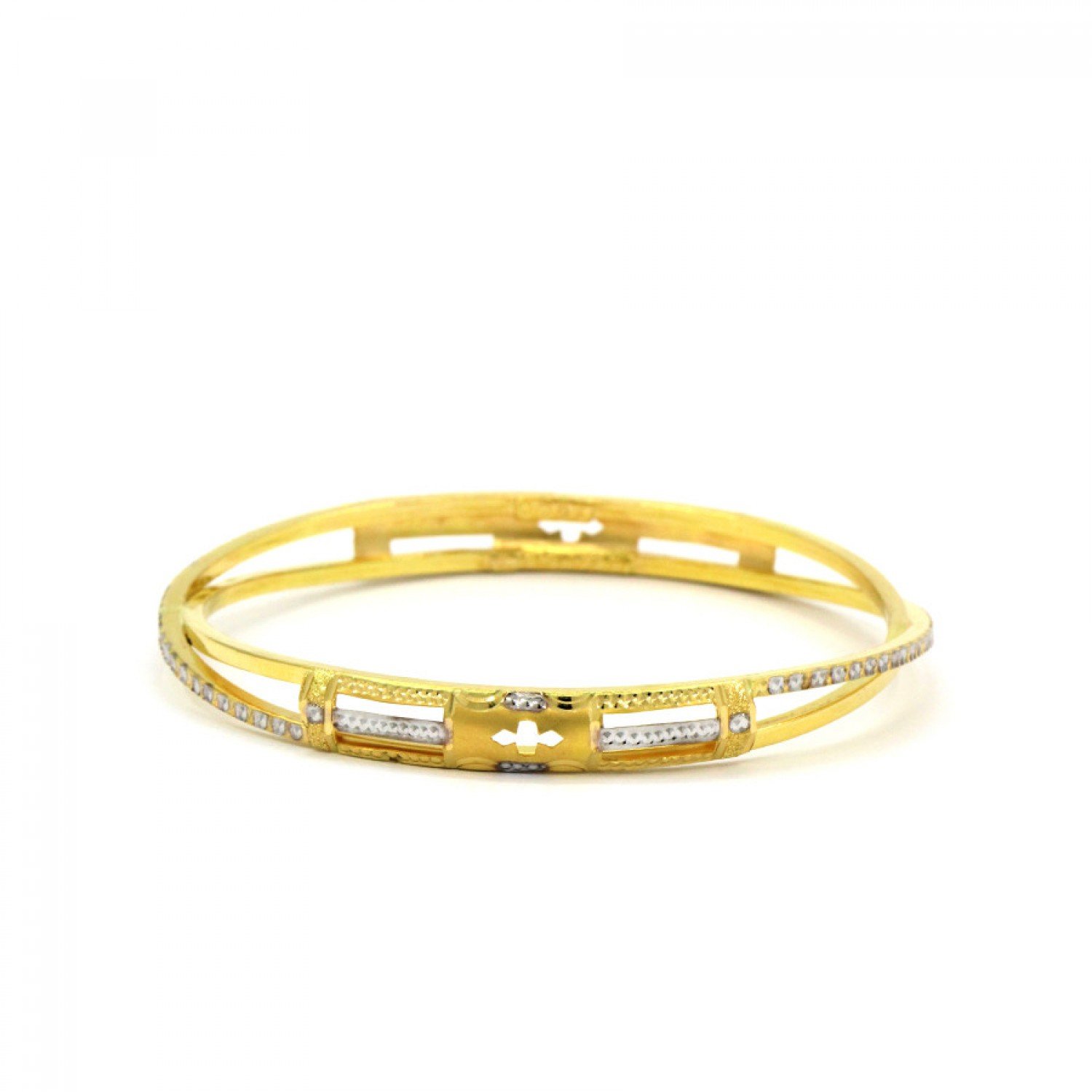 Asya Jacqueline Gold Bangles