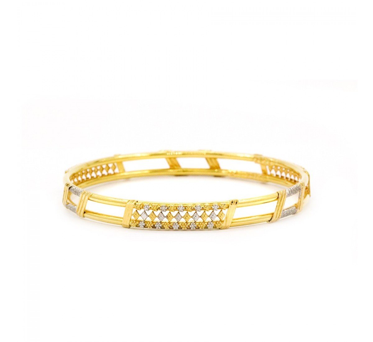 Outshine Mesmerising Gold Bangles