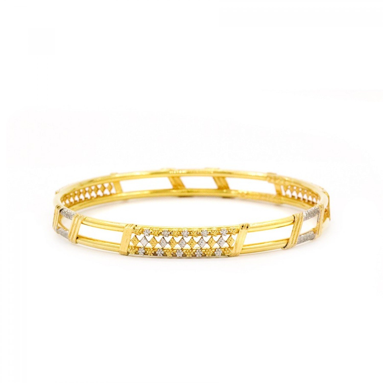 Outshine Mesmerising Gold Bangles