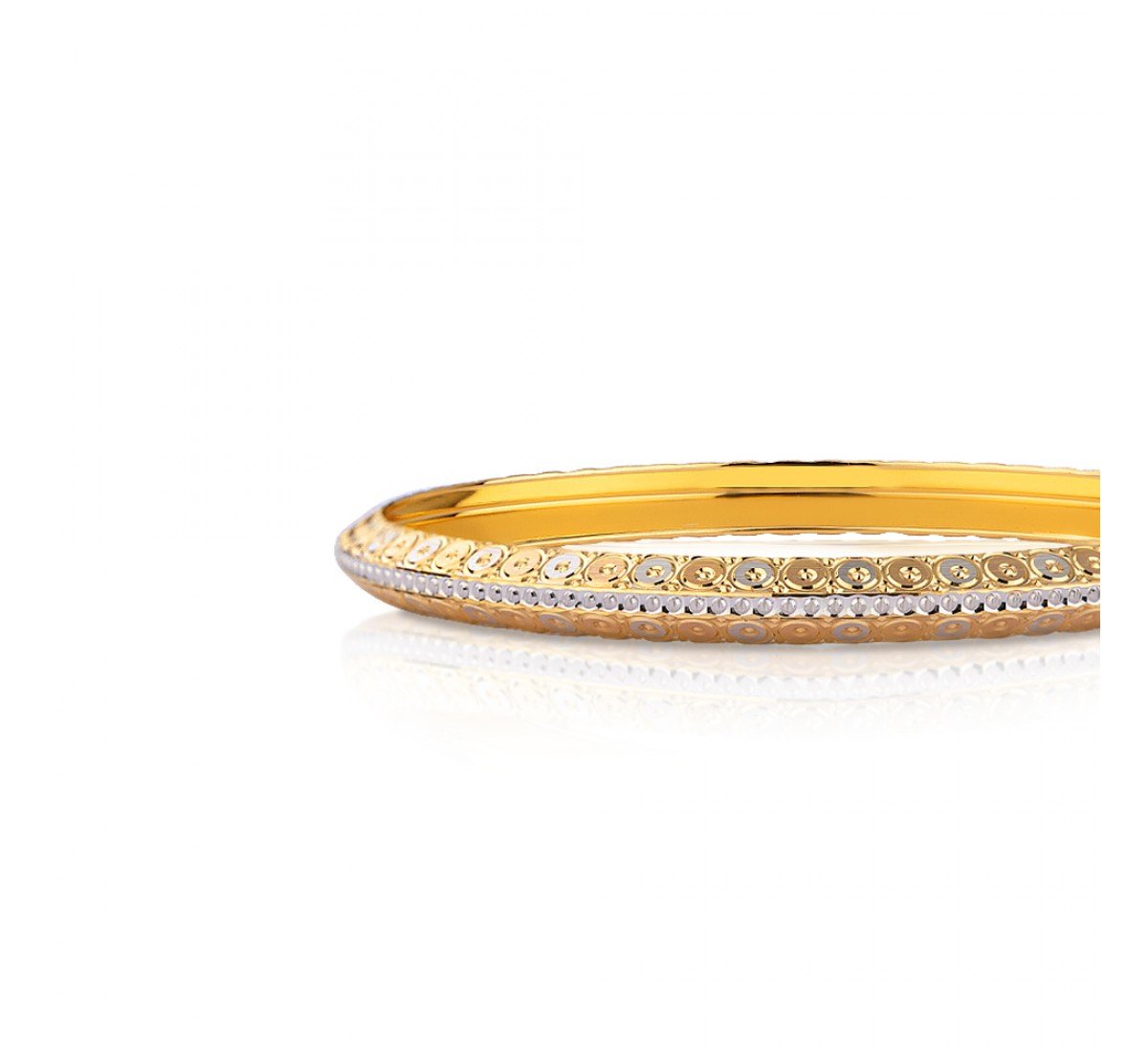 Stefanie Earleen Gold Bangles