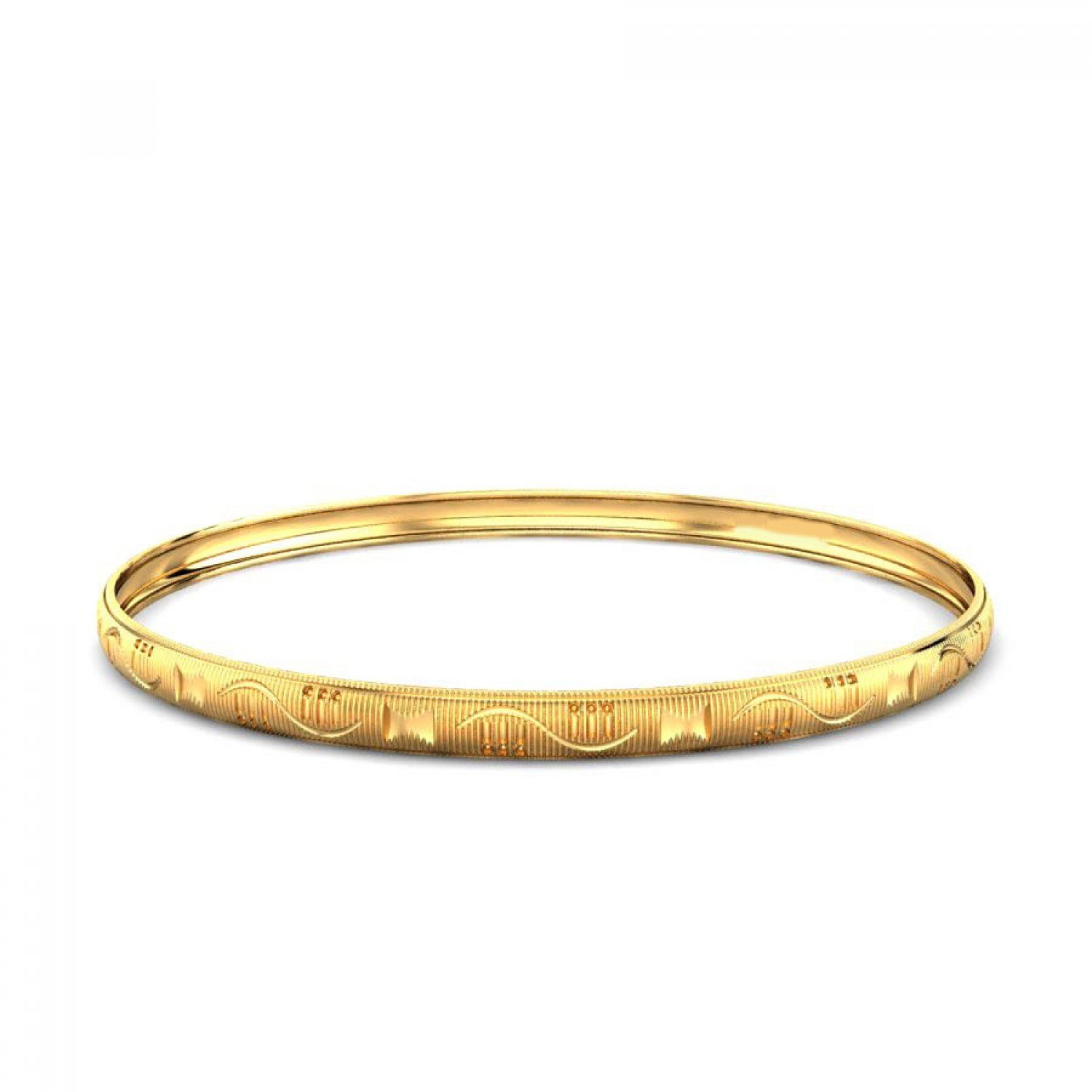 Triaksha Opulent Gold Bangles