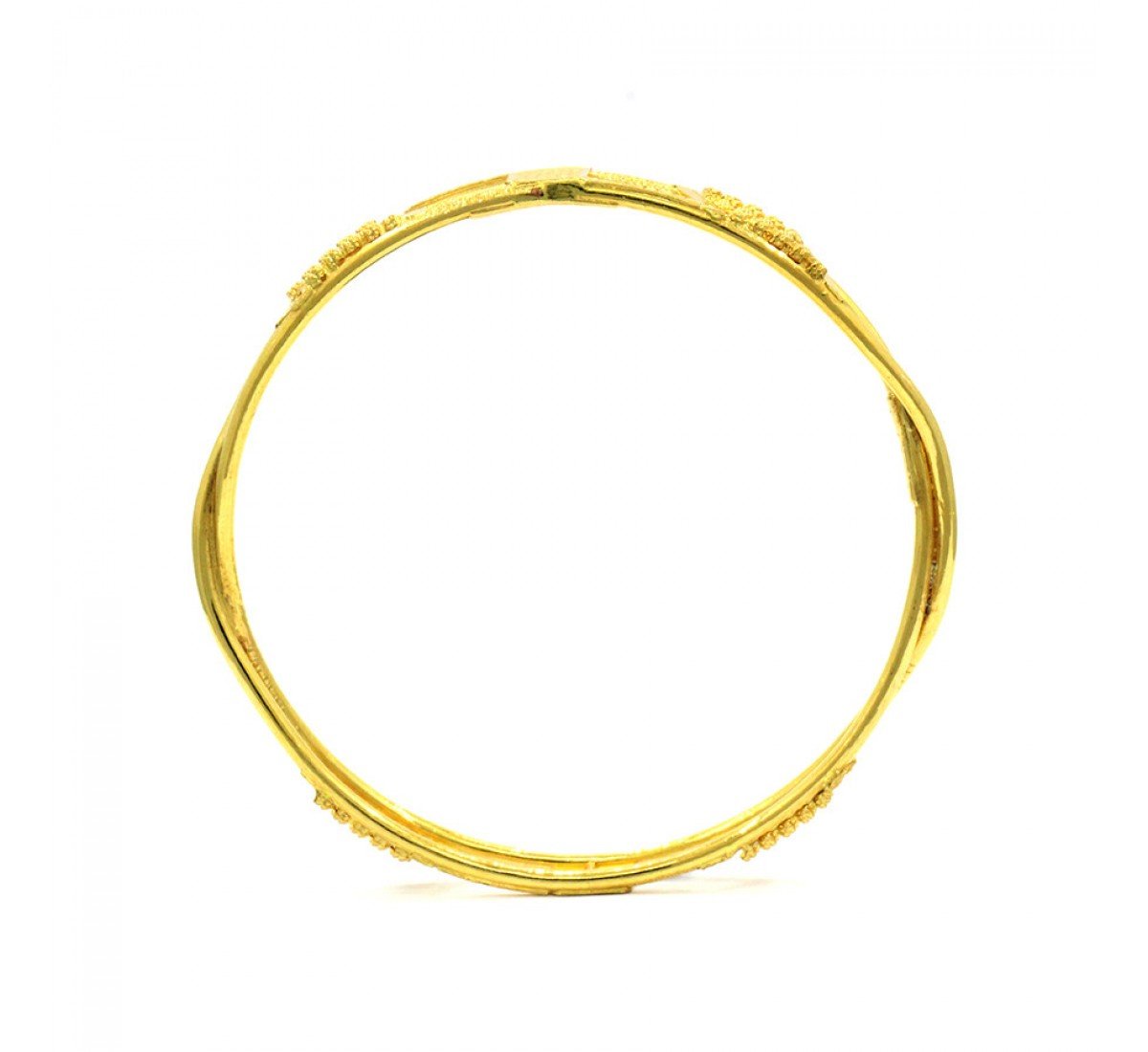 Delicate Pacheli Gold Bangles