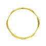 Delicate Pacheli Gold Bangles