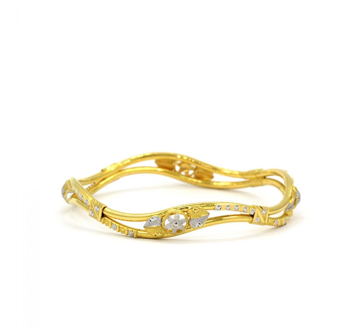 Niyomi Bhavana Gold Bangles