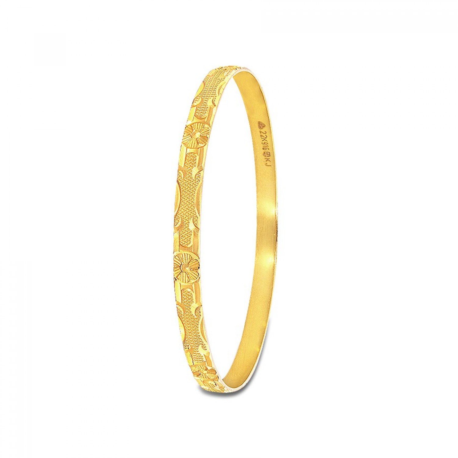 Annora Daisy Gold Bangles