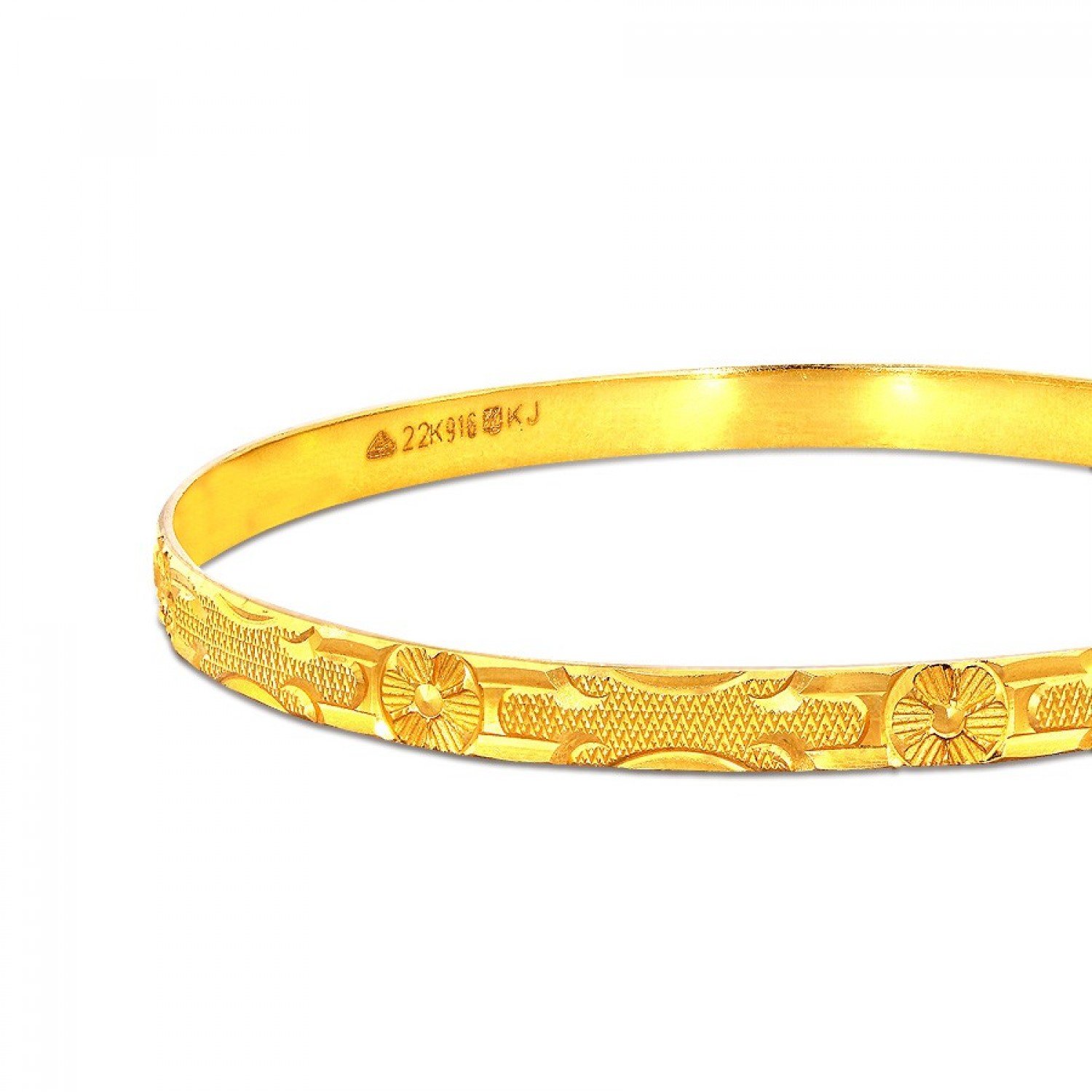 Annora Daisy Gold Bangles