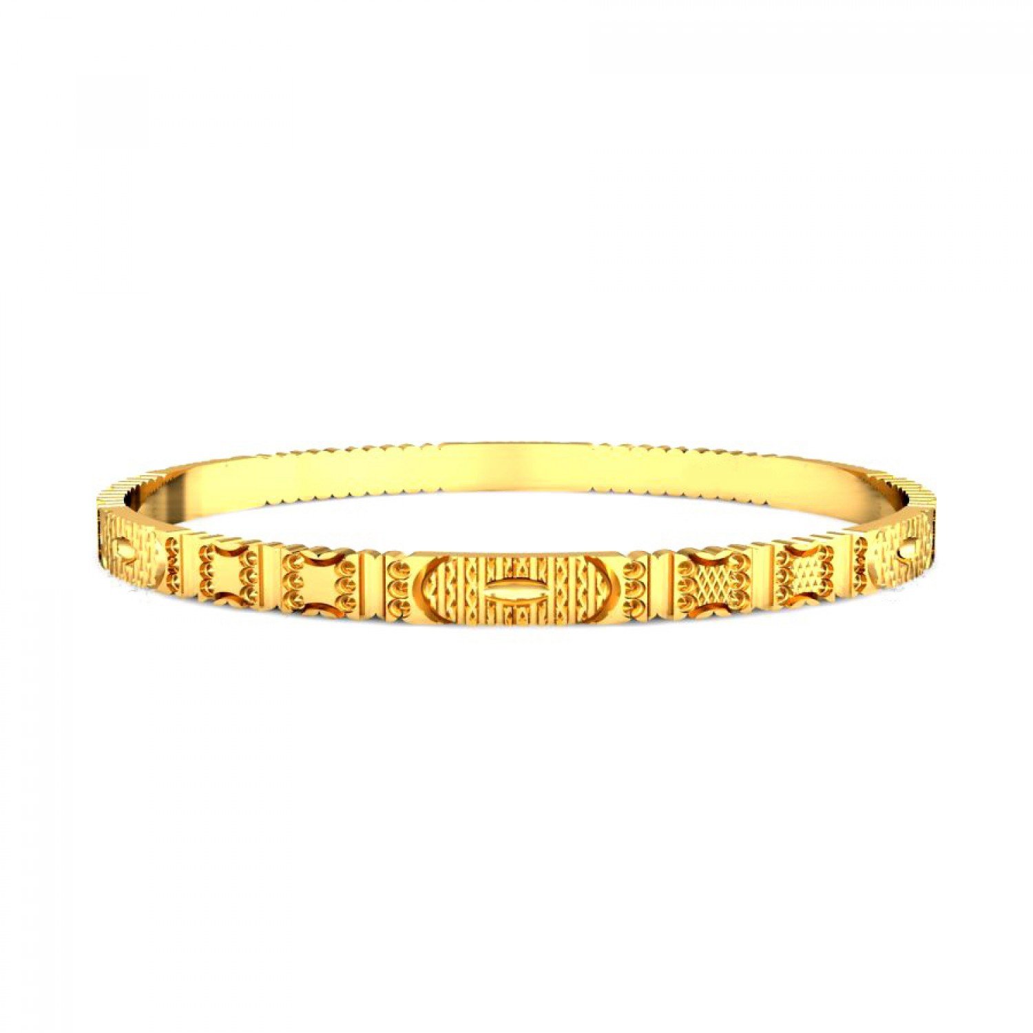 Linear Bella Gold Bangles