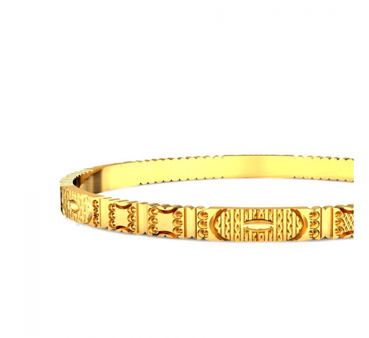 Linear Bella Gold Bangles