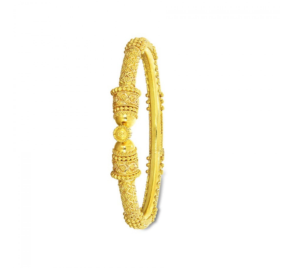 Archa Pattern Gold Bangles