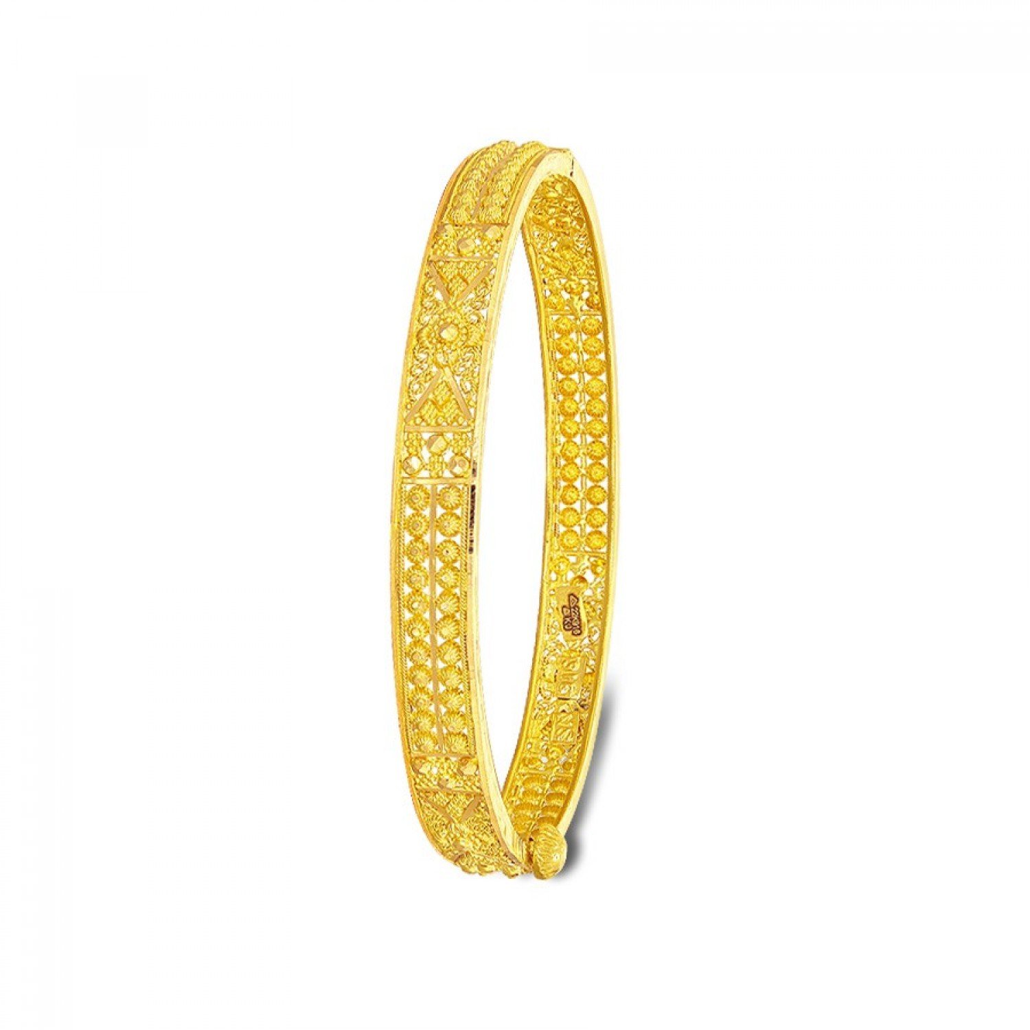 Ethereal Regal Gold Bangles