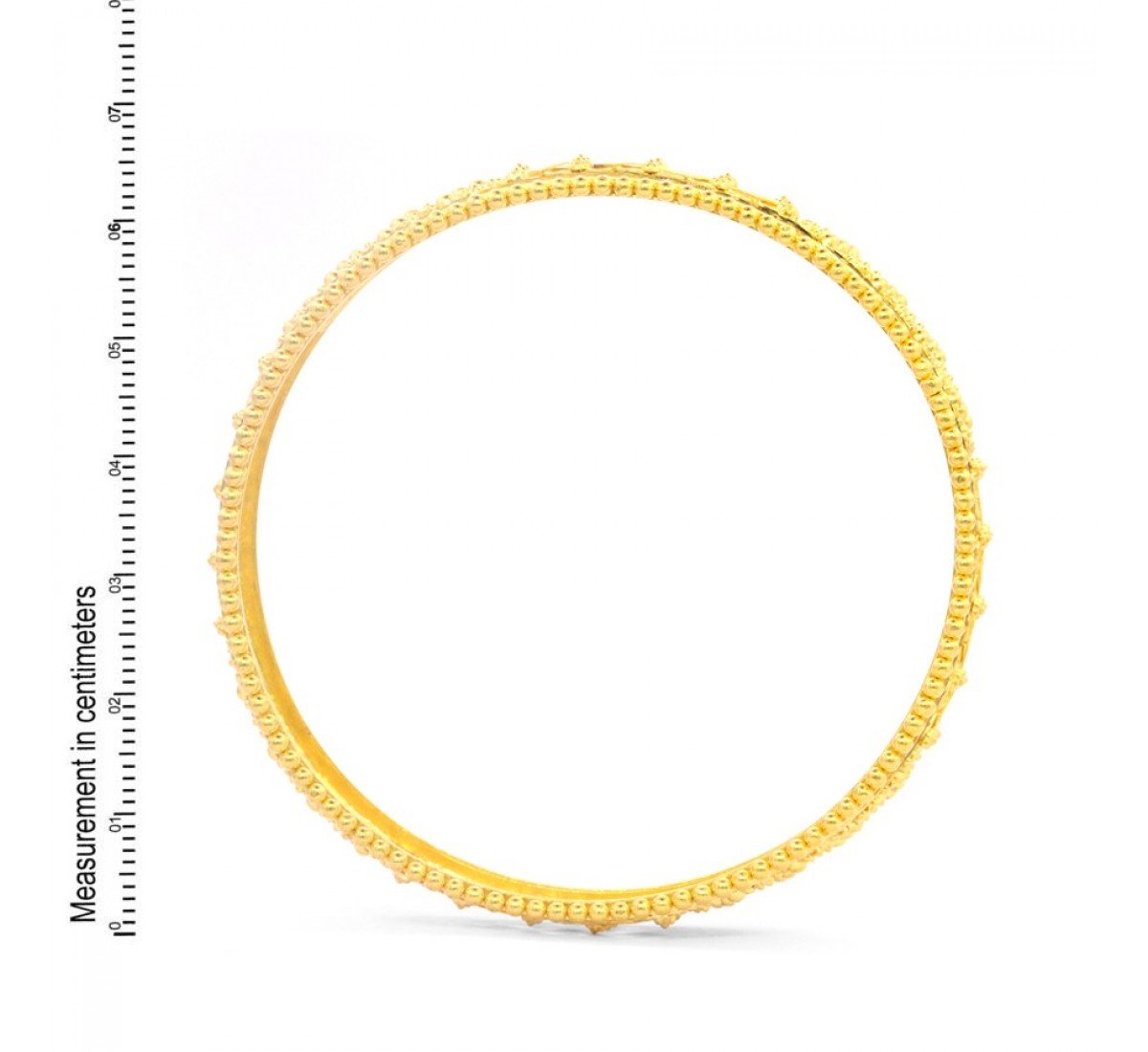 Accentuated Gold Bangles