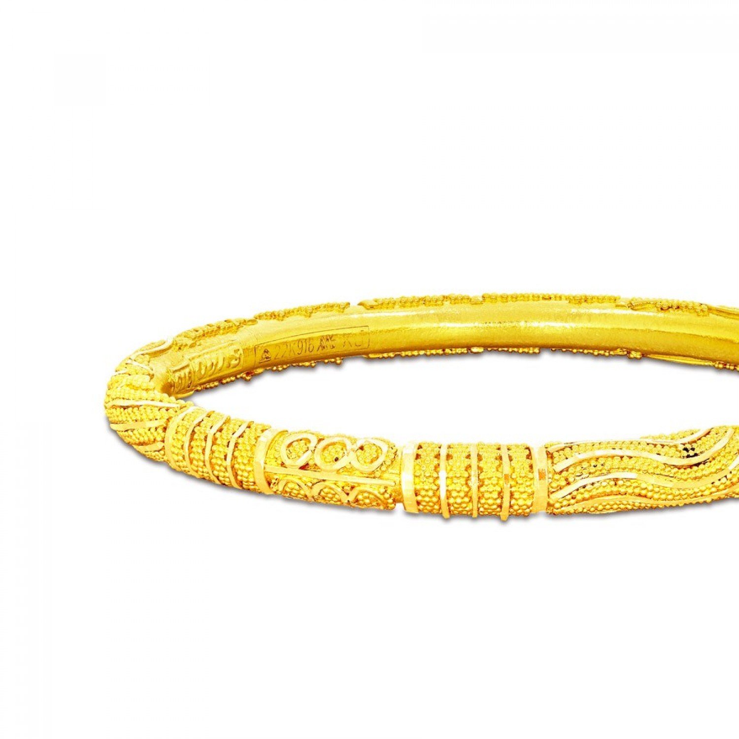 Curvaceous Glorious Gold Bangles