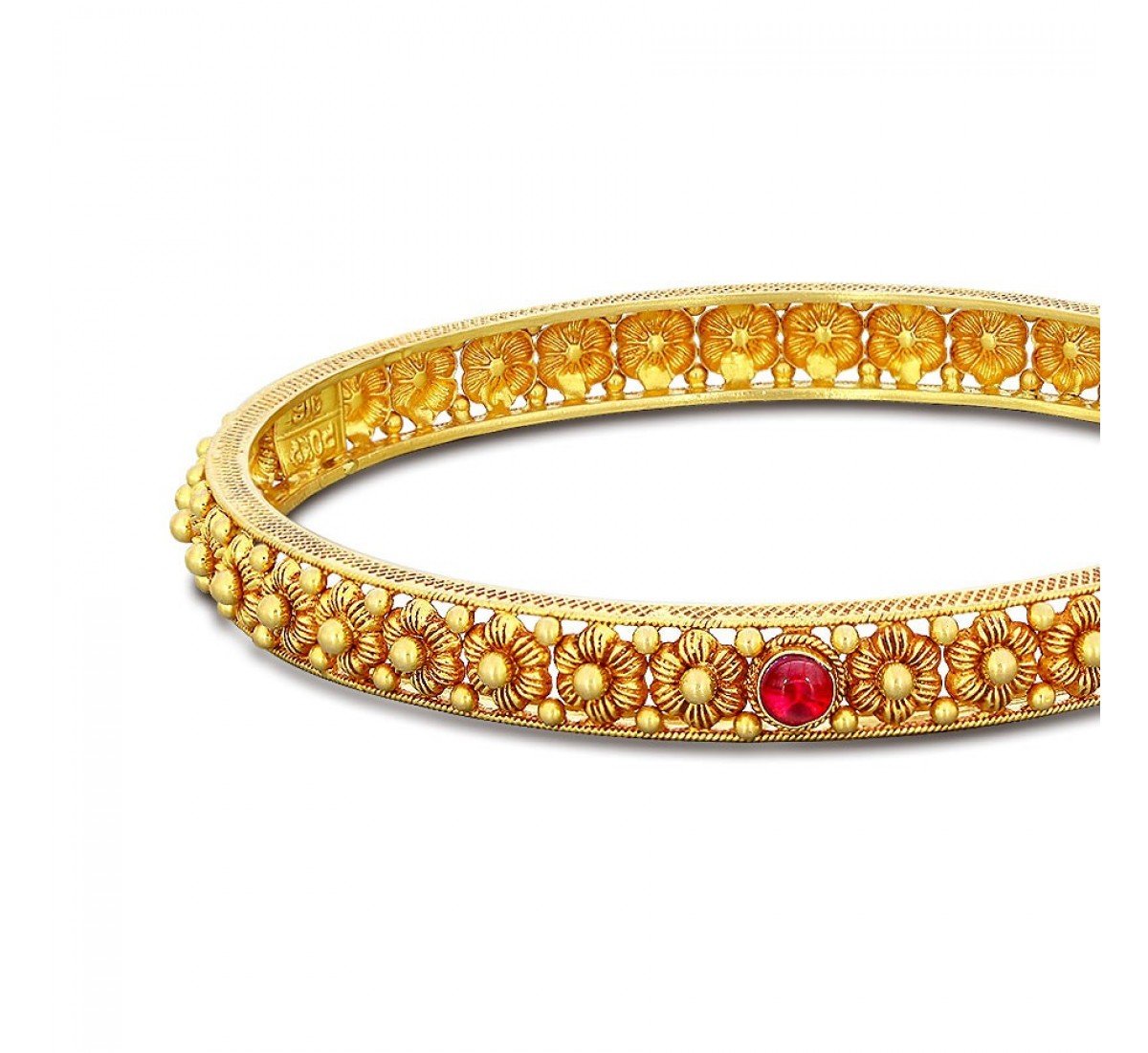 Baani Work Gold Bangles