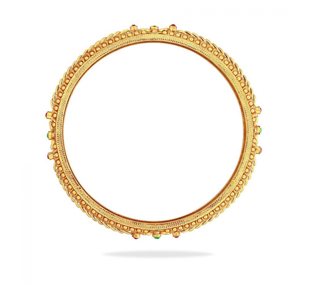 Flawless Demi Gold Bangles