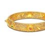 Subtle Fayre Hammered Gold Bangles