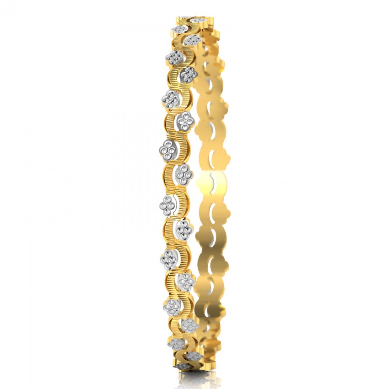 Petite Jessy Gold Bangles