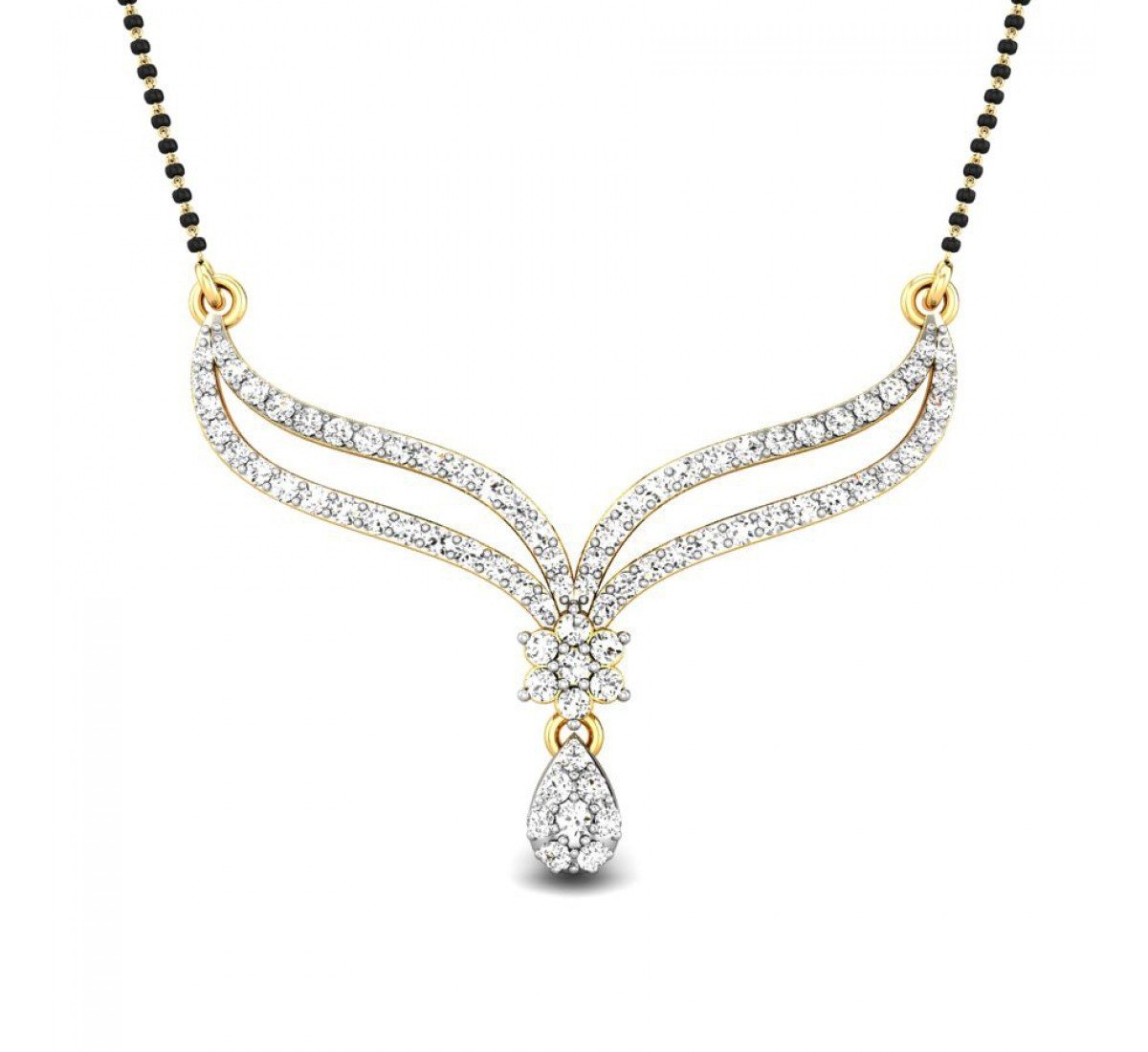 Infinitara Diamond Mangalsutra