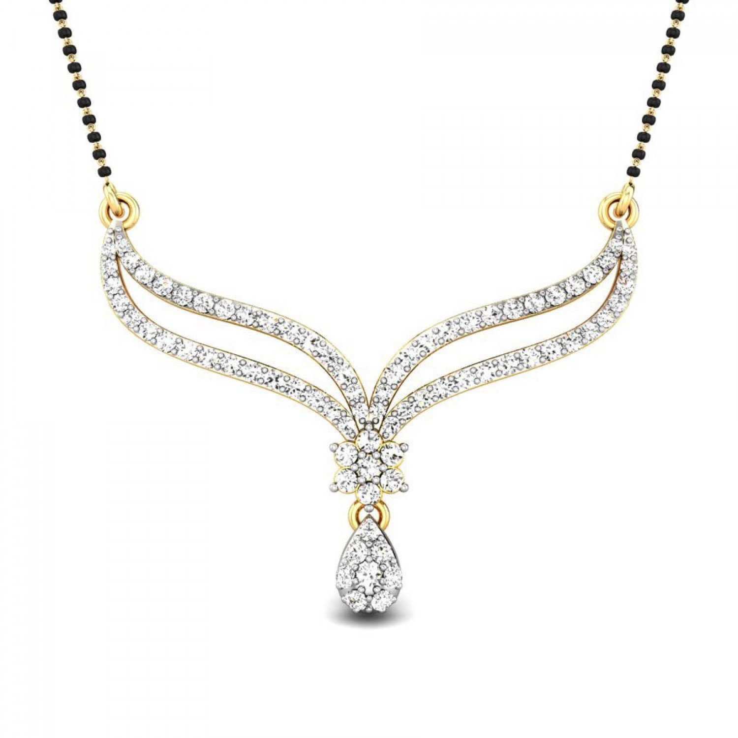 Infinitara Diamond Mangalsutra