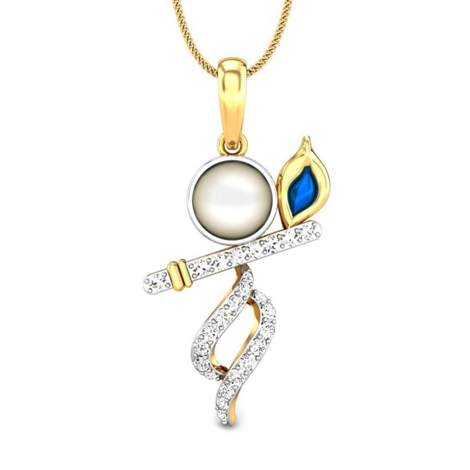 Kanha Diamond Pendant