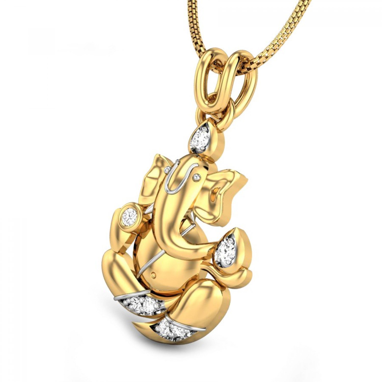Balganpati Diamond Pendant