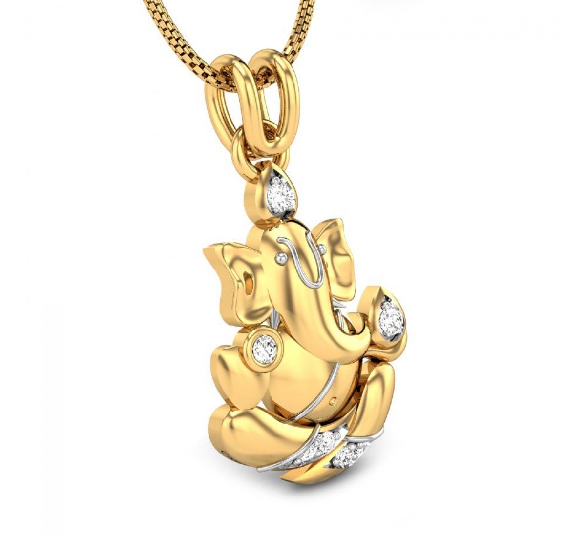 Balganpati Diamond Pendant