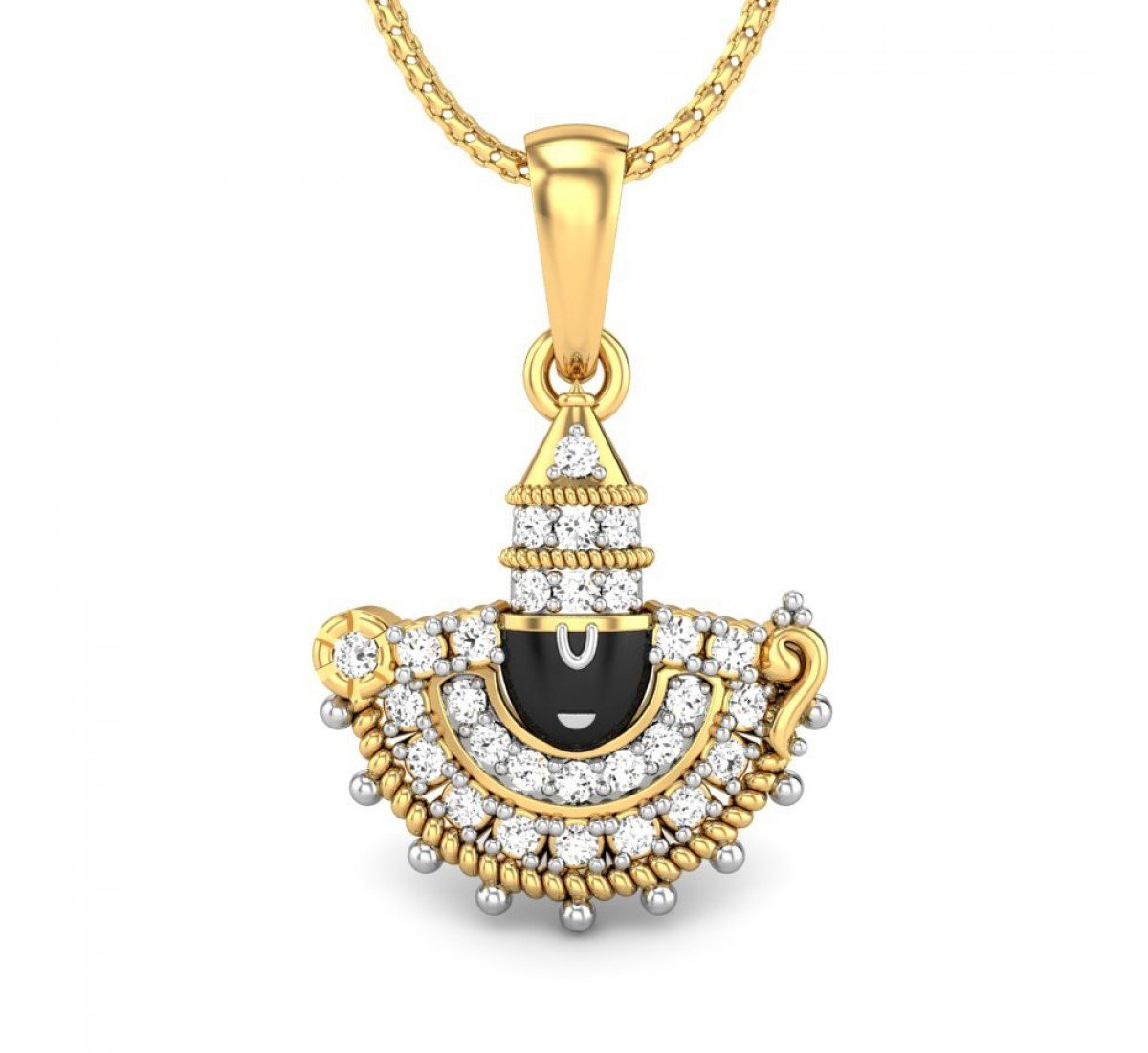 Venkteswara Balaji Diamond Pendant
