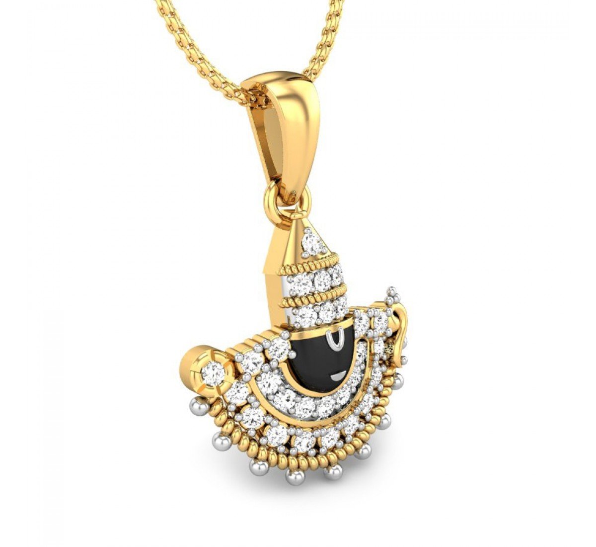 Venkteswara Balaji Diamond Pendant