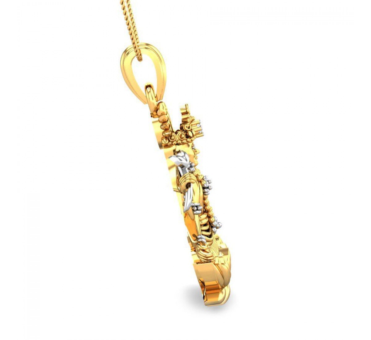 Bhuvaneswari Lakshmi Diamond Pendant