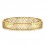 Luminescent Cluster Gold Bangles