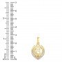 Sikhism Khanda Diamond Pendant