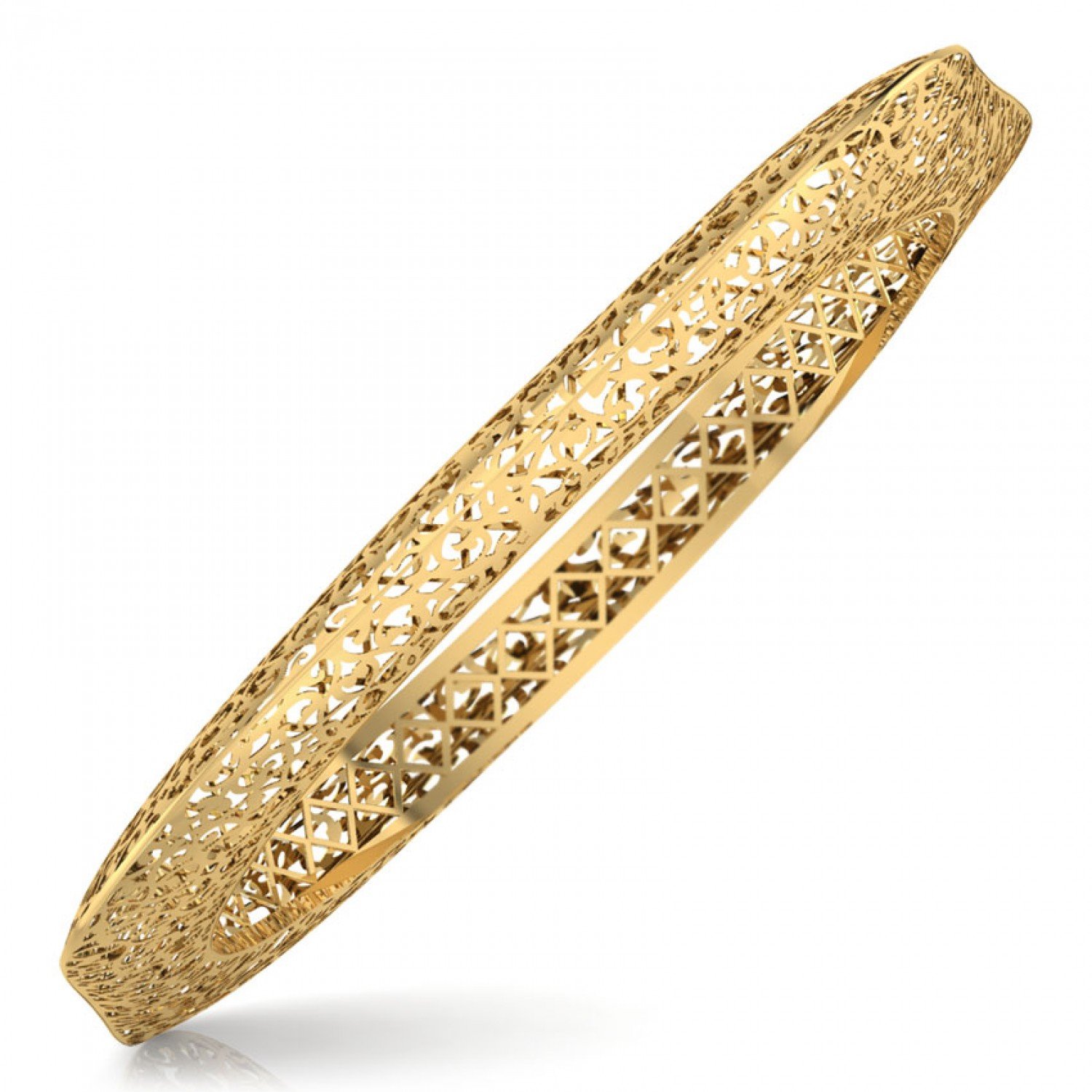 Vision Gold Bangles