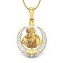 Grace Guru Nanak Diamond Pendant