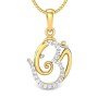 Divine Om Diamond Pendant