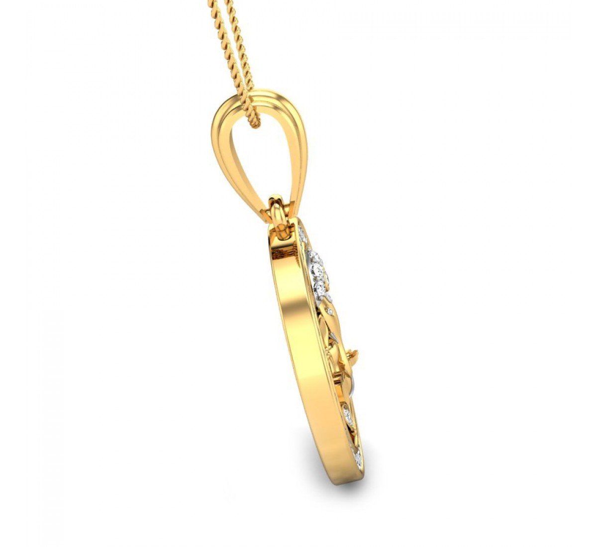 Mushakvaahan Diamond Pendant