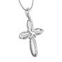 Divine Cross Essence Diamond Pendant