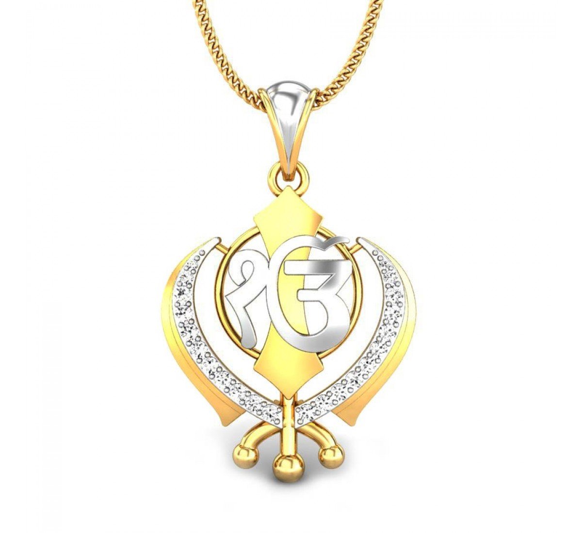 Divine Miri Piri Diamond Pendant