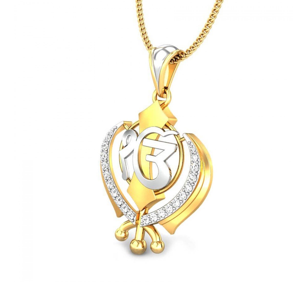 Divine Miri Piri Diamond Pendant