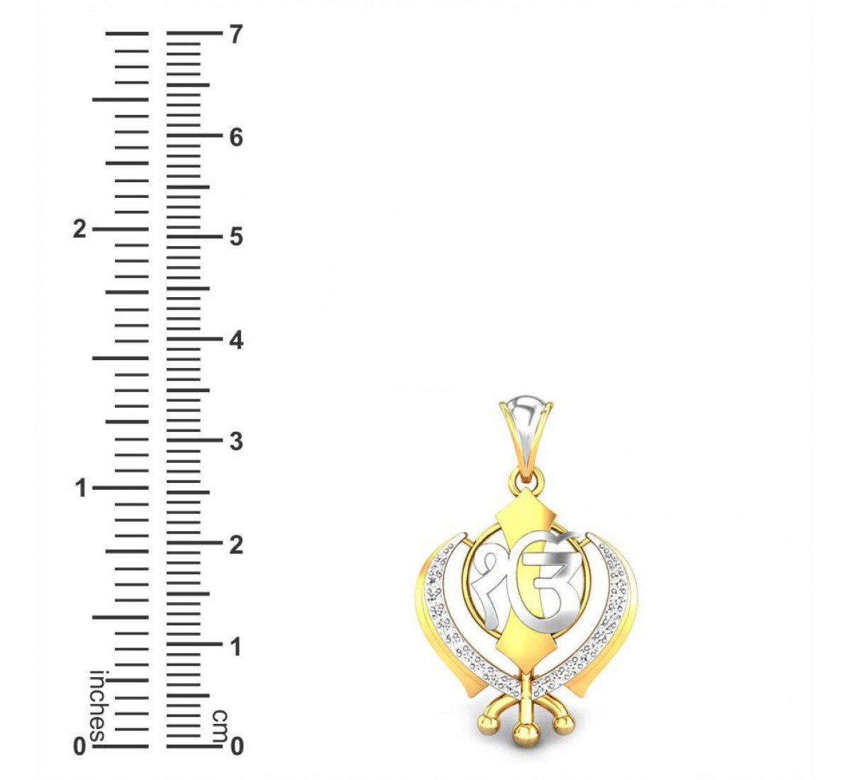 Divine Miri Piri Diamond Pendant