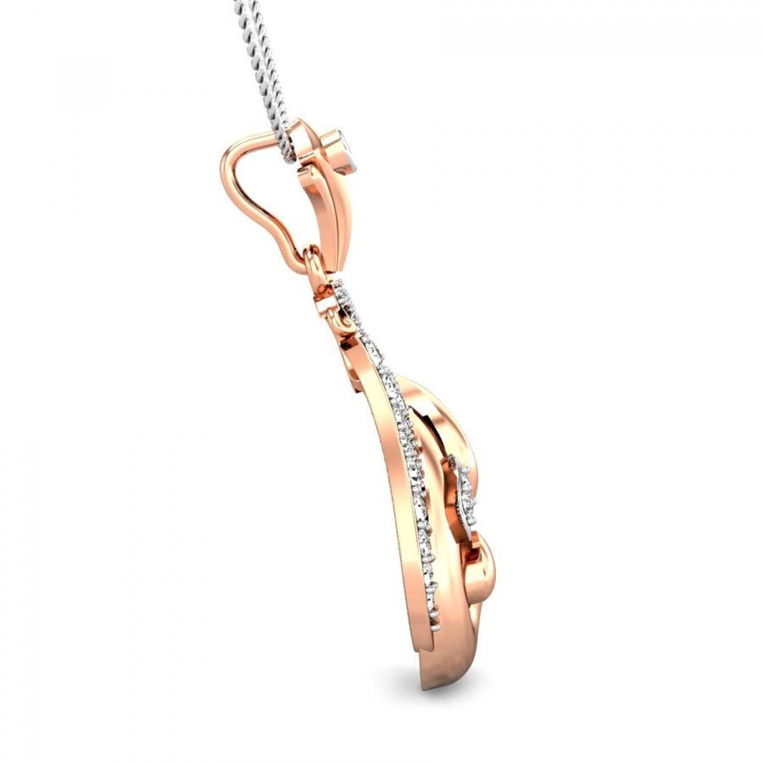 Chaturbhuj Diamond Pendant