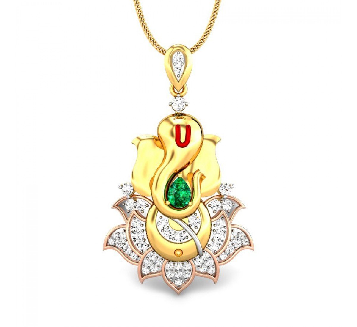 Balachandra Diamond Pendant