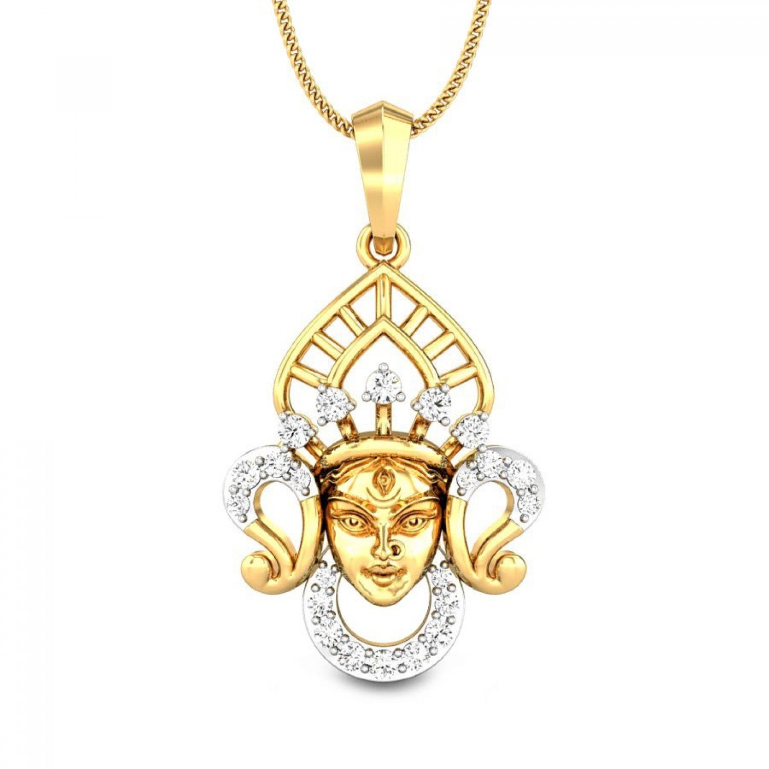 Mahagauri Diamond Pendant