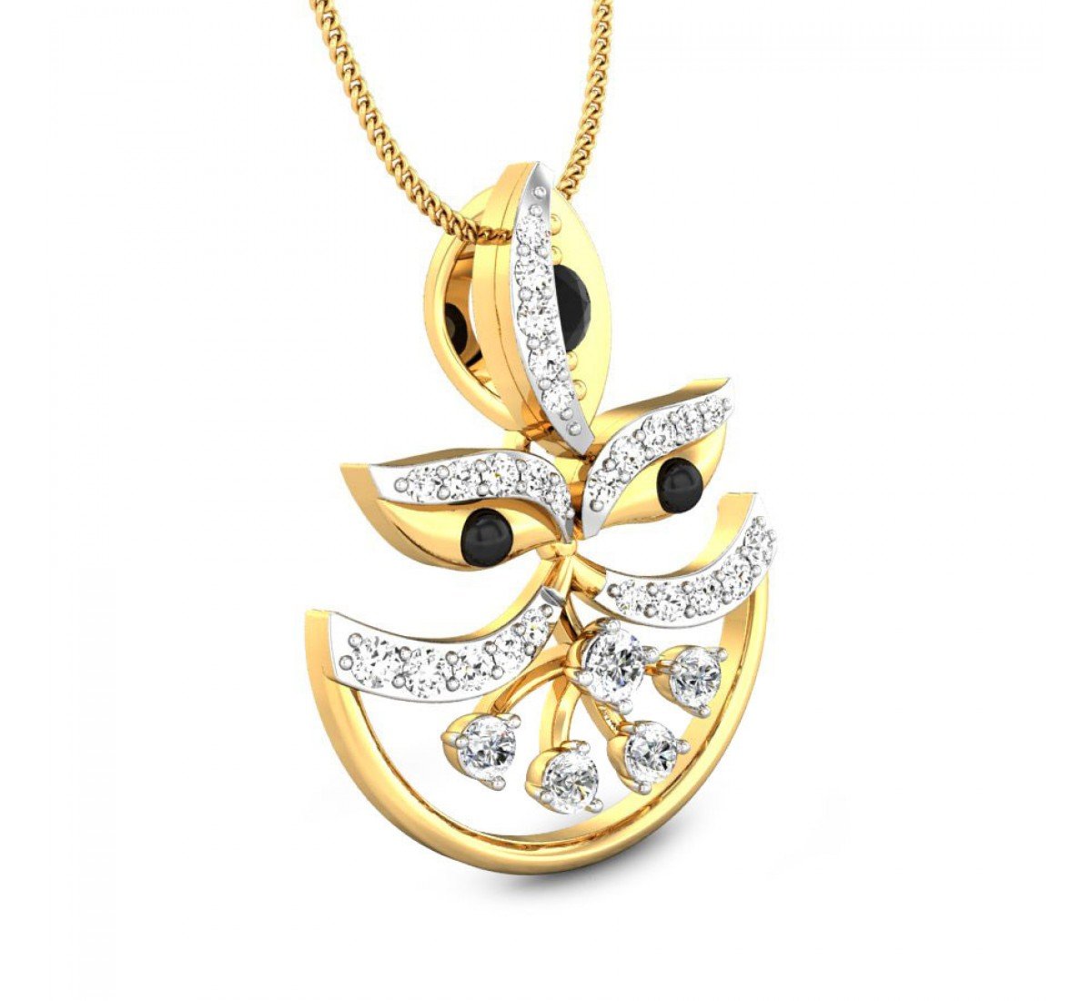 Jagadamba Diamond Pendant