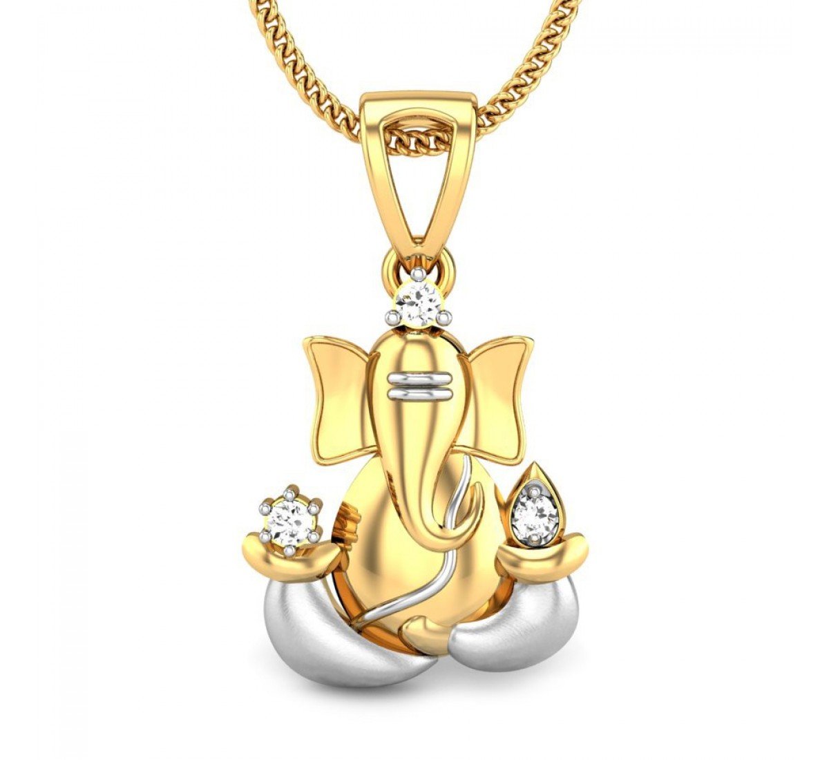 Vighneshvara Diamond Pendant