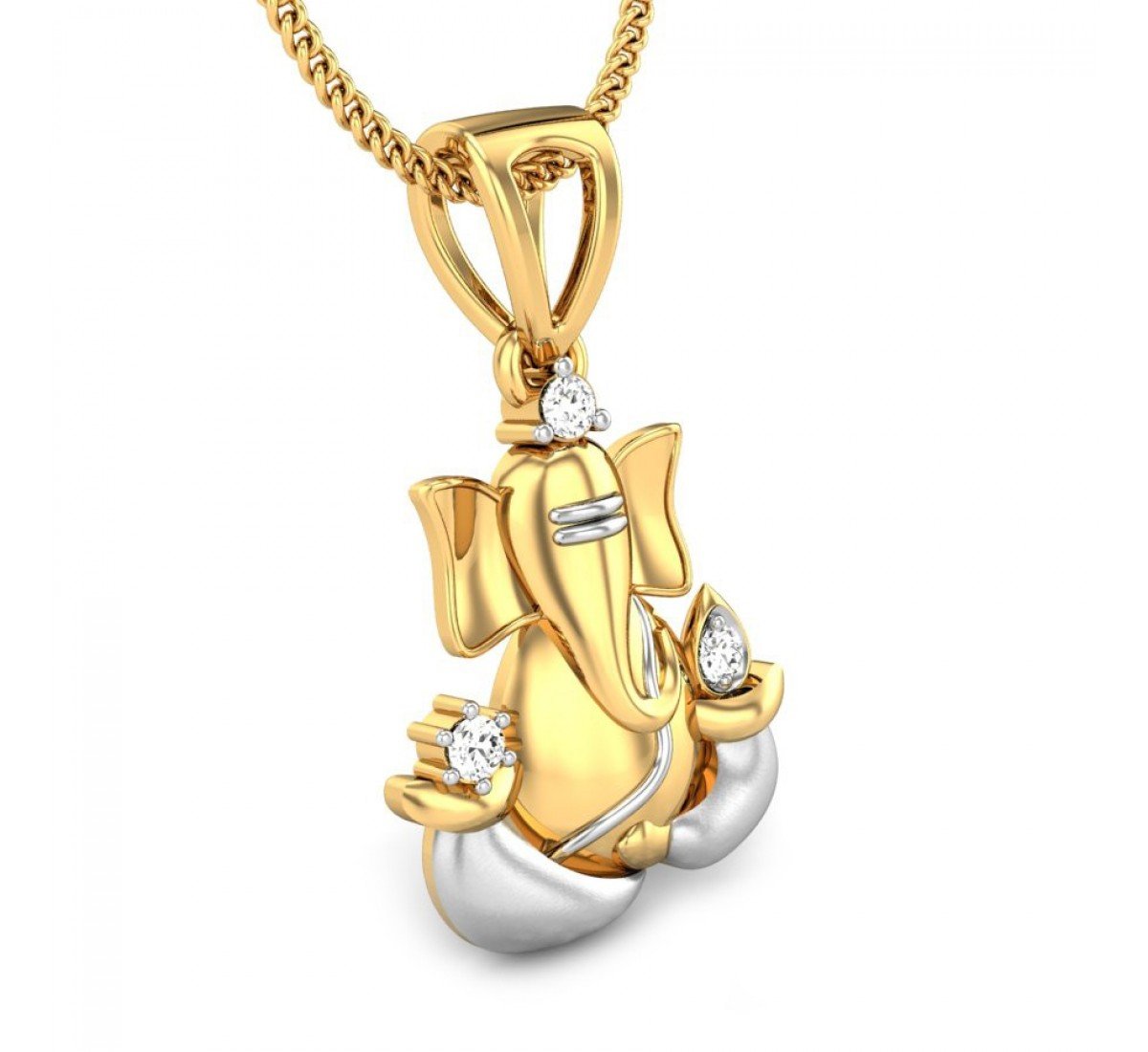 Vighneshvara Diamond Pendant